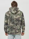 Худи мужской база хлопок / Эмодзи камуфляж