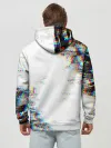 Худи мужской база хлопок / MARSHMELLOW GLITCH