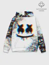 Худи мужской база хлопок / MARSHMELLOW GLITCH