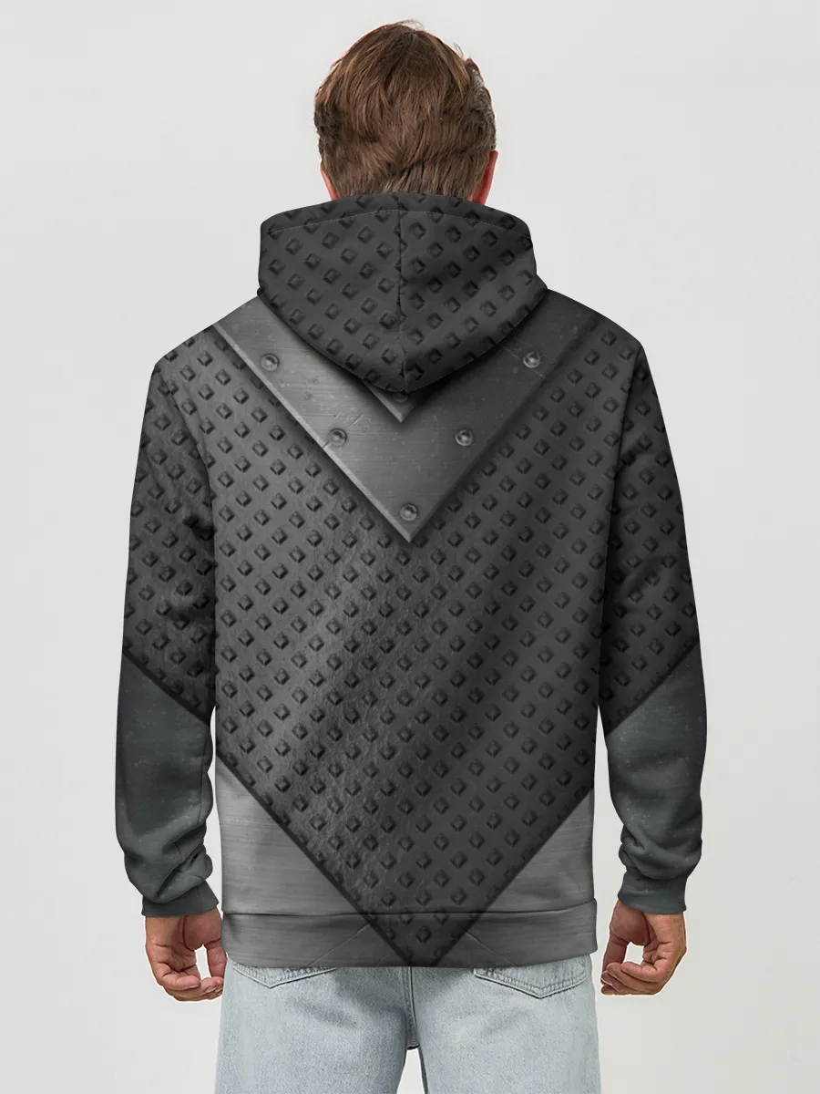 Худи мужской база хлопок / TOYOTA IRON | STEEL