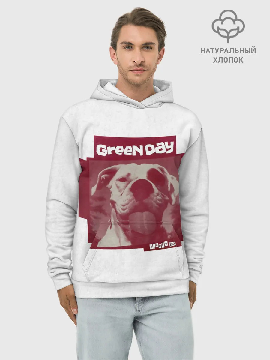 Худи мужской база хлопок / Slappy - Green Day