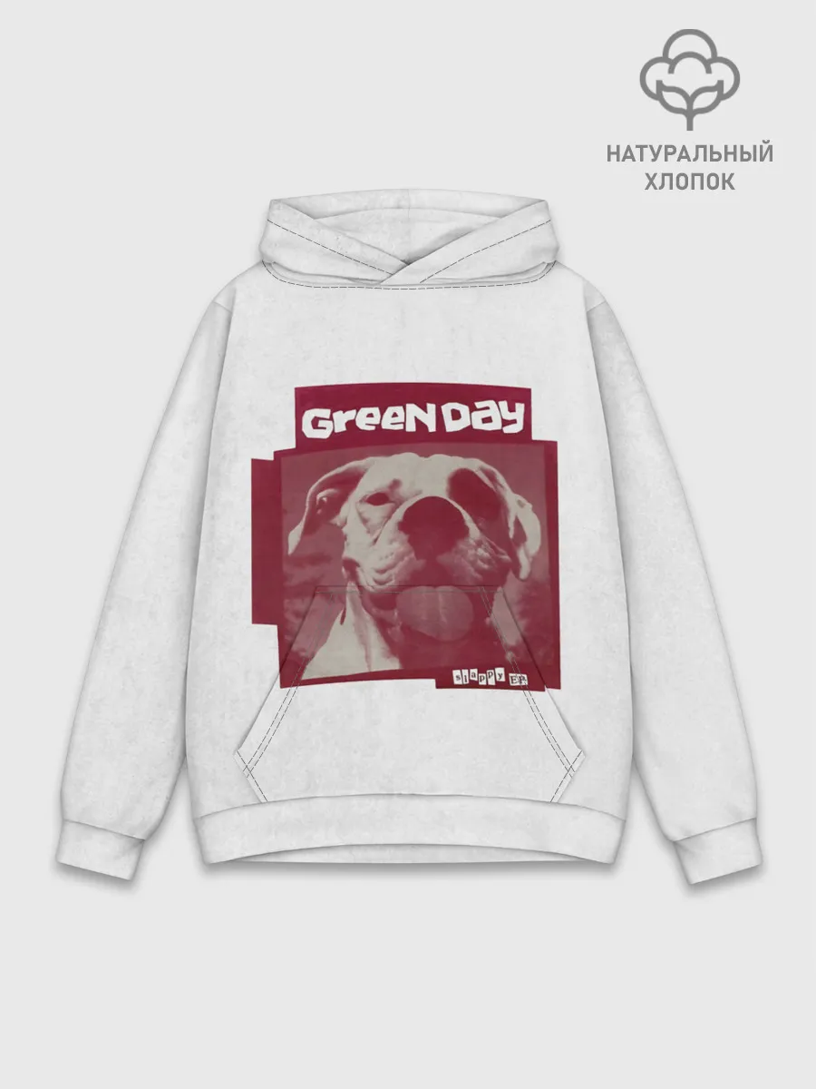 Худи мужской база хлопок / Slappy - Green Day