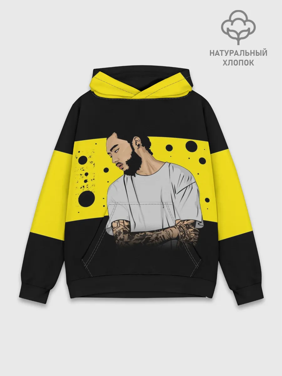 Худи мужской база хлопок / Скриптонит | Skryptonite