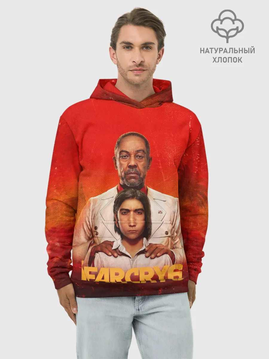 Худи мужской база хлопок / Антон и Диего Кастильо FC6