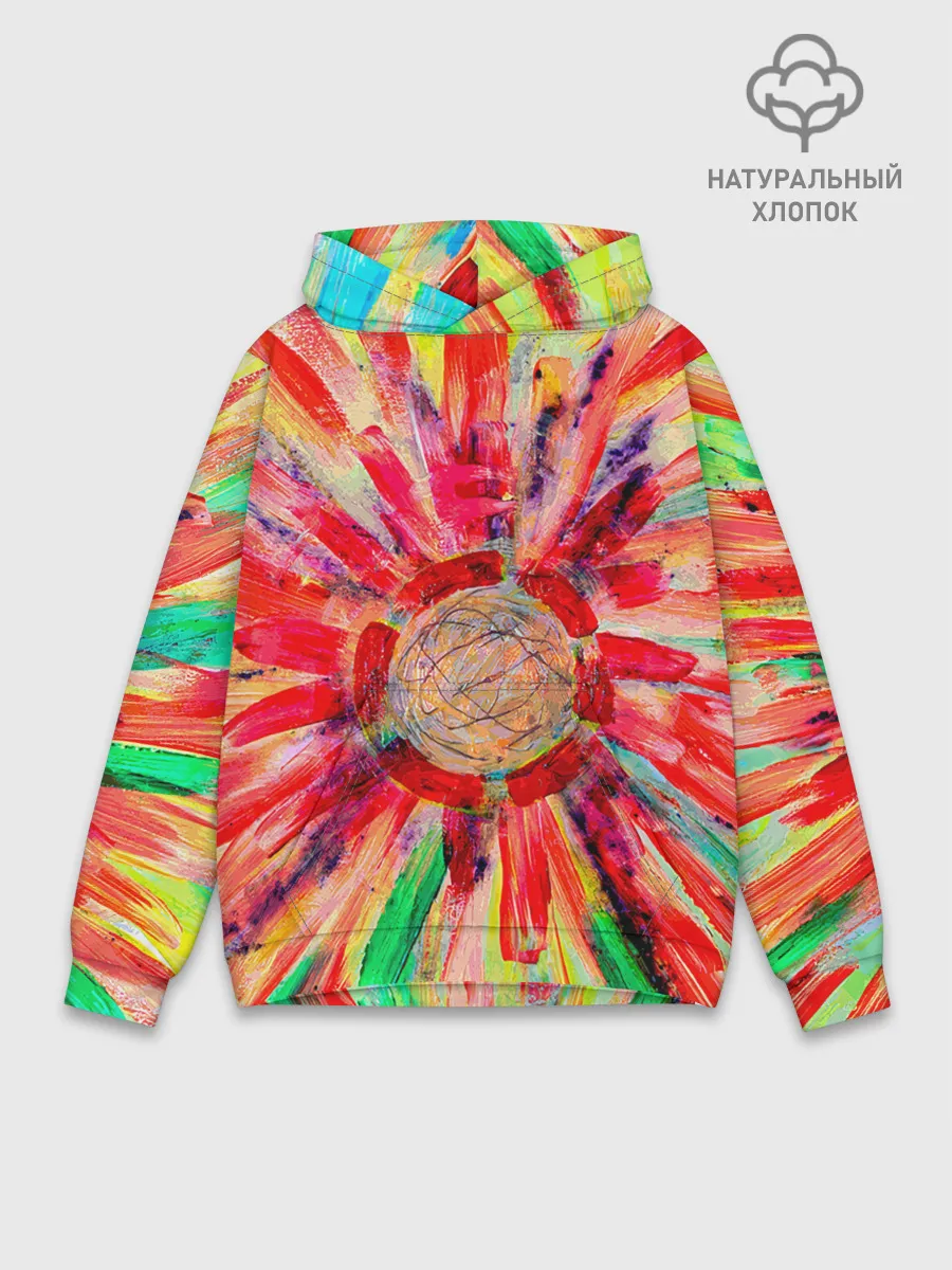 Худи мужской база хлопок / Освобождение от 3D