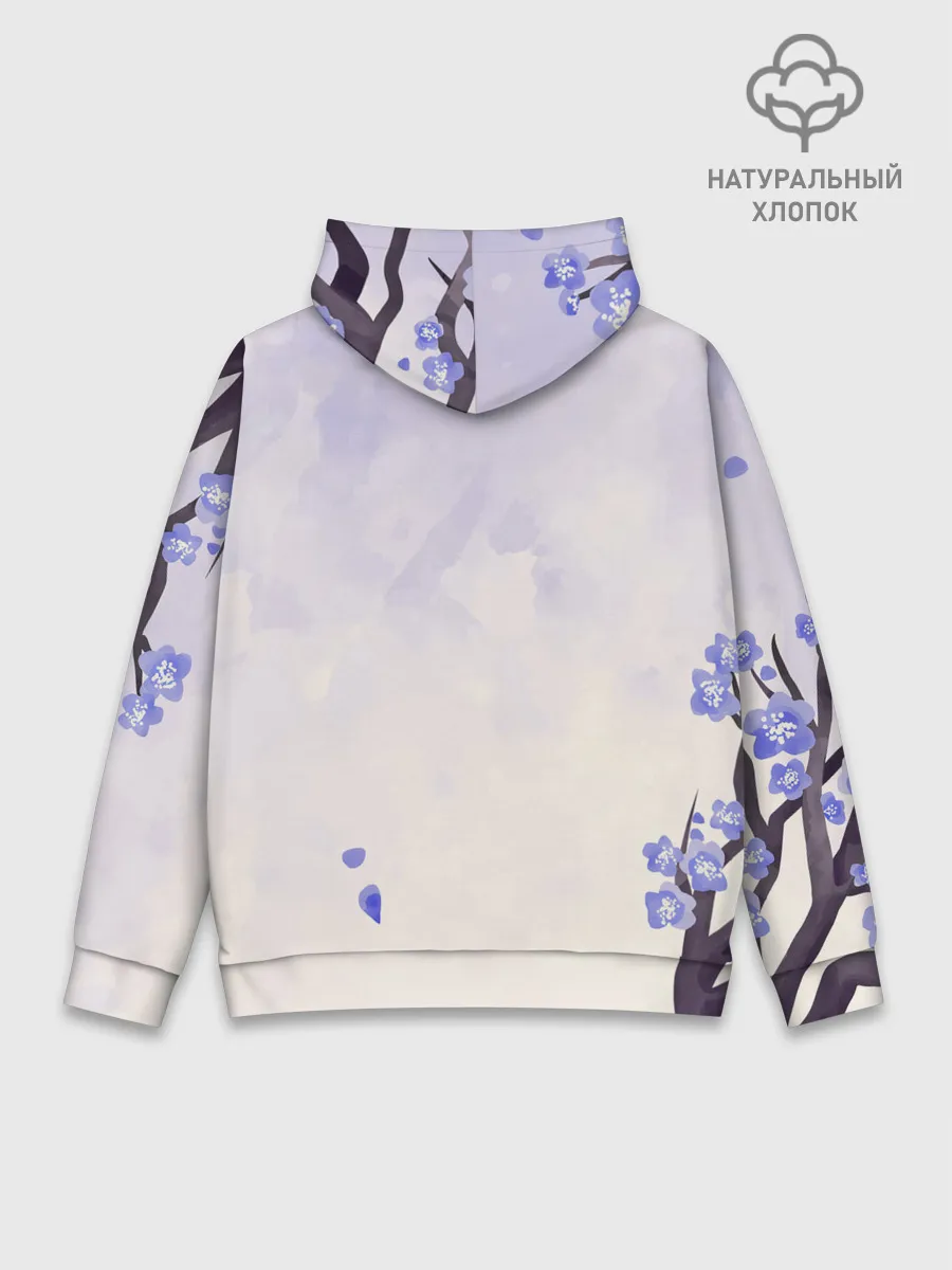 Худи мужской база хлопок / Годжо Сатору Магическая битва