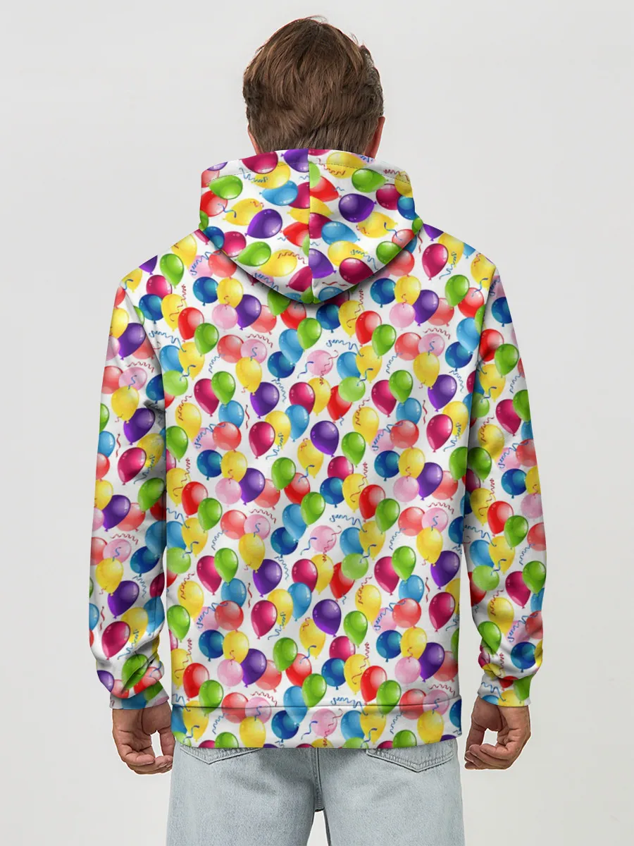 Худи мужской база хлопок / Воздушные Шары