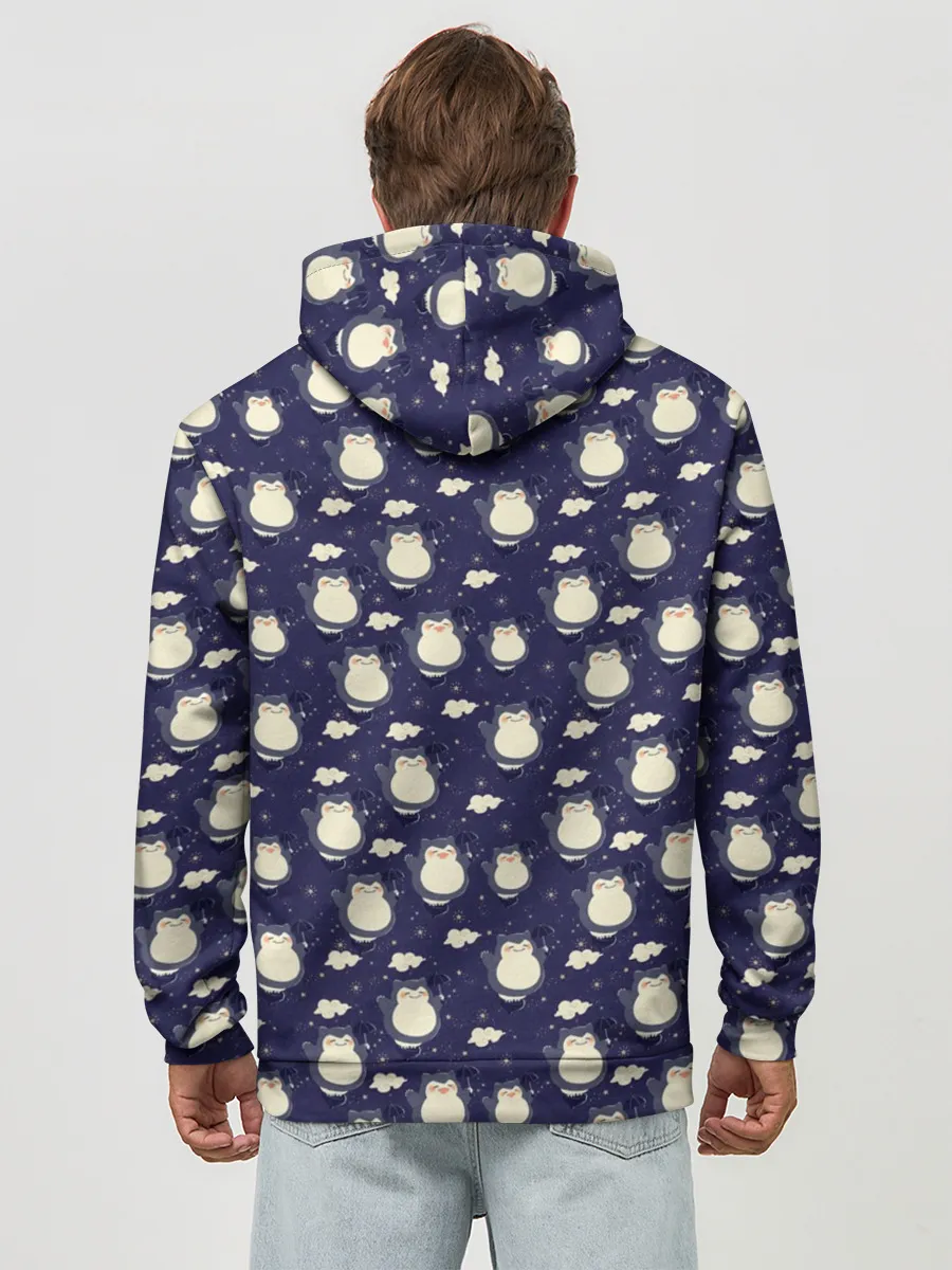 Худи мужской база хлопок / Мой сосед Тоторо My Neighbor Totoro паттерн