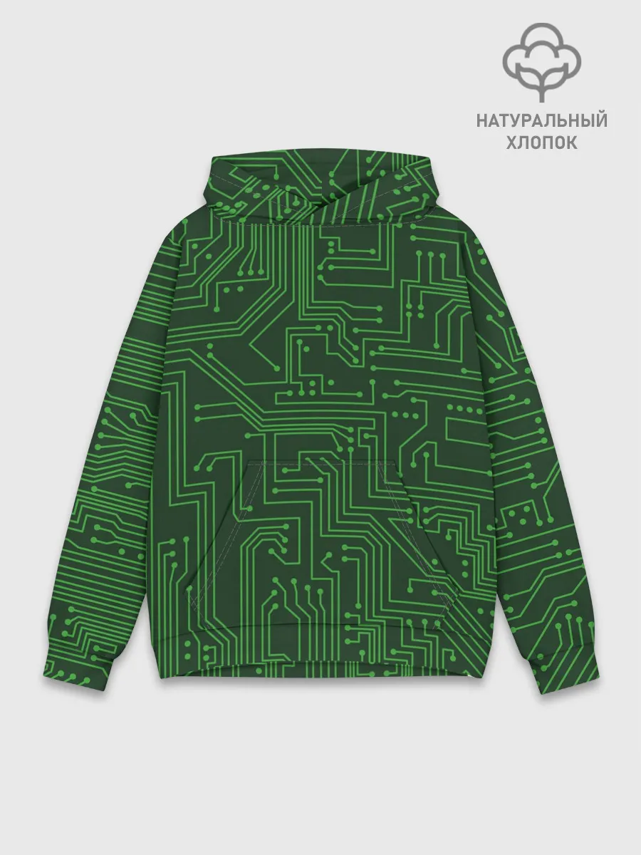 Худи мужской база хлопок / Печатная плата