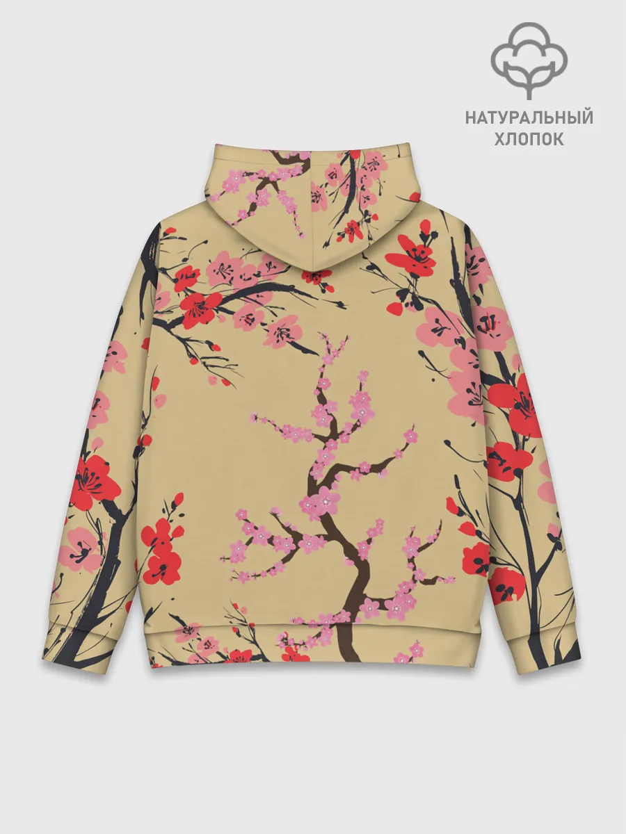 Худи мужской база хлопок / Гейша | Geisha