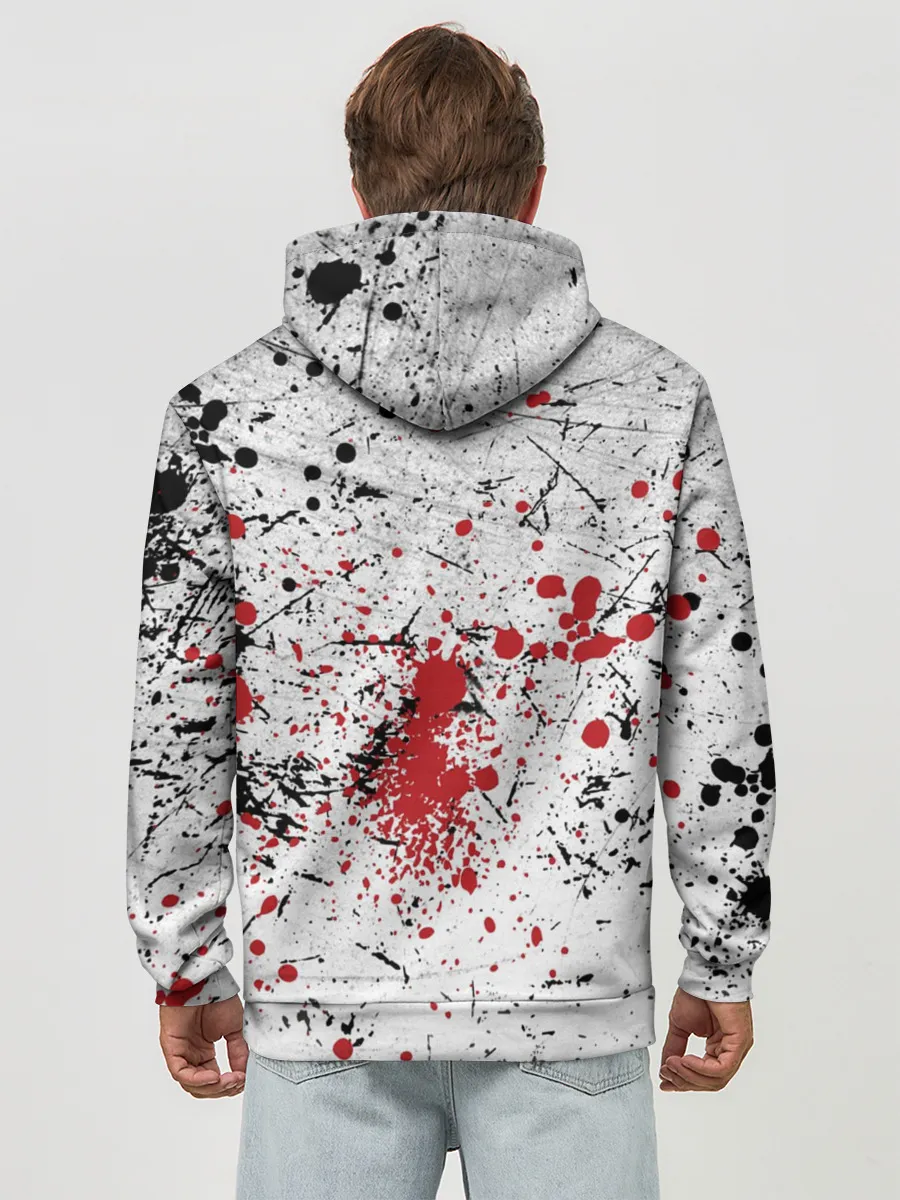 Худи мужской база хлопок / Кемикал Романс Рок Группа Лого