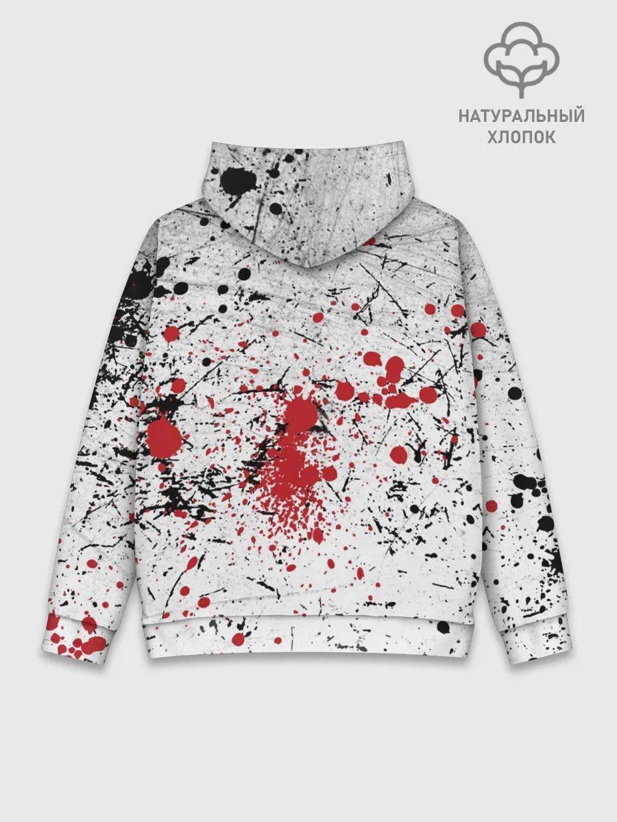 Худи мужской база хлопок / Кемикал Романс Рок Группа Лого