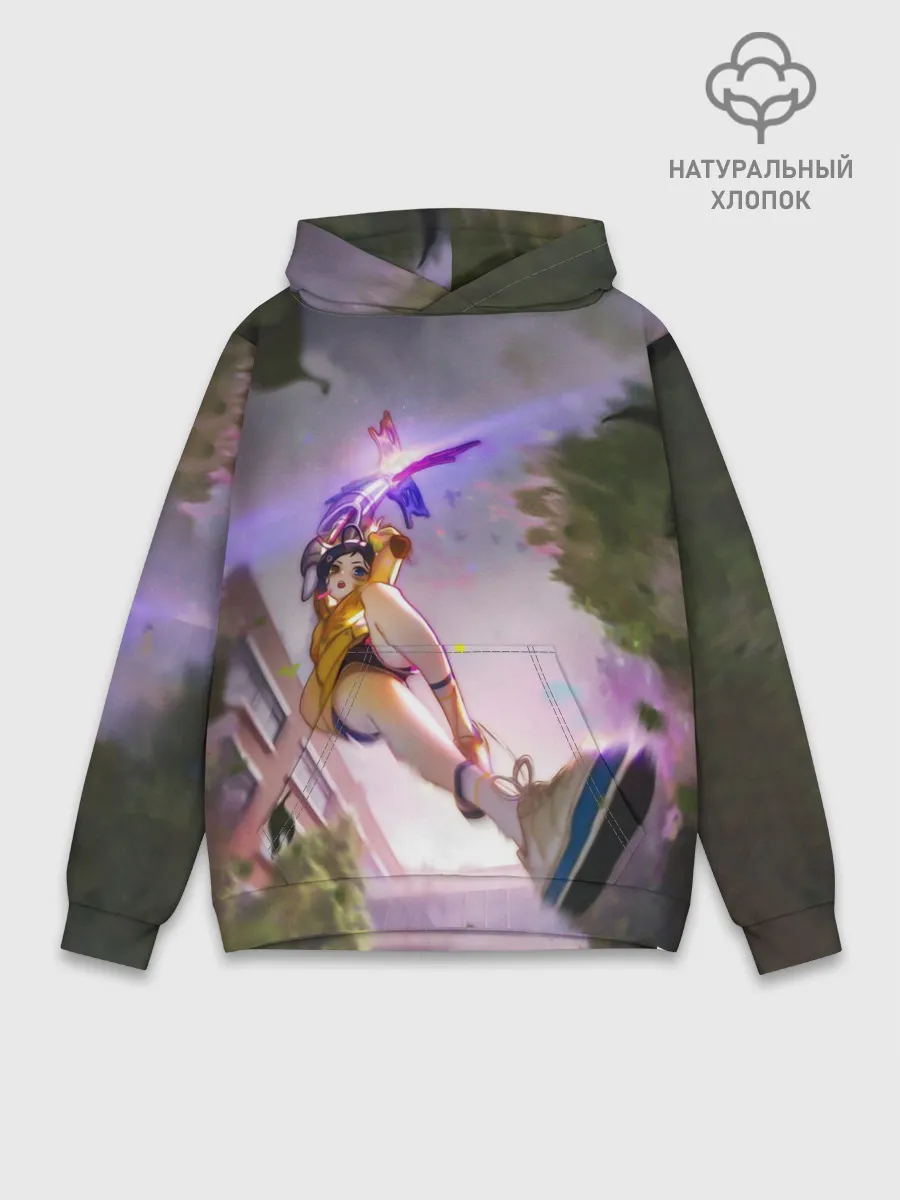 Худи мужской база хлопок / Ай Ото. Приоритет Чудо-Яйца