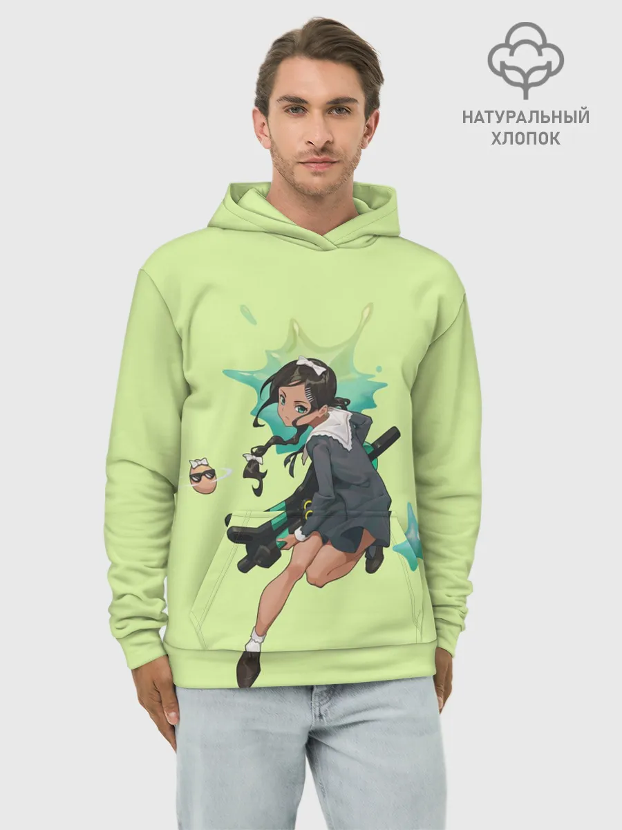 Худи мужской база хлопок / Aonuma Neiru