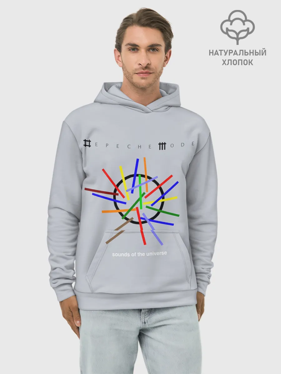 Худи мужской база хлопок / Sounds of the Universe - Depeche Mode