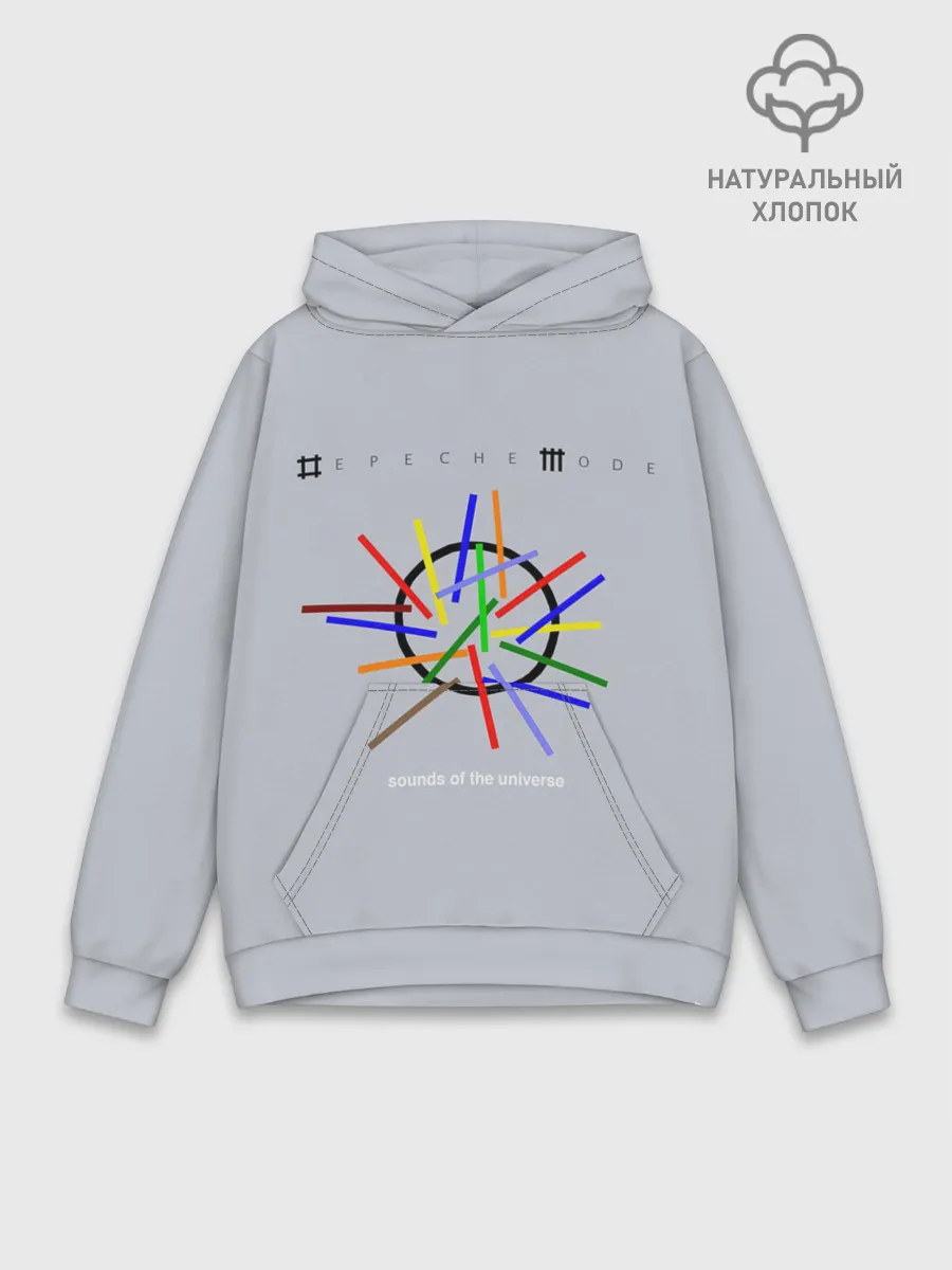 Худи мужской база хлопок / Sounds of the Universe - Depeche Mode