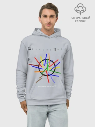Худи мужской база хлопок / Sounds of the Universe - Depeche Mode