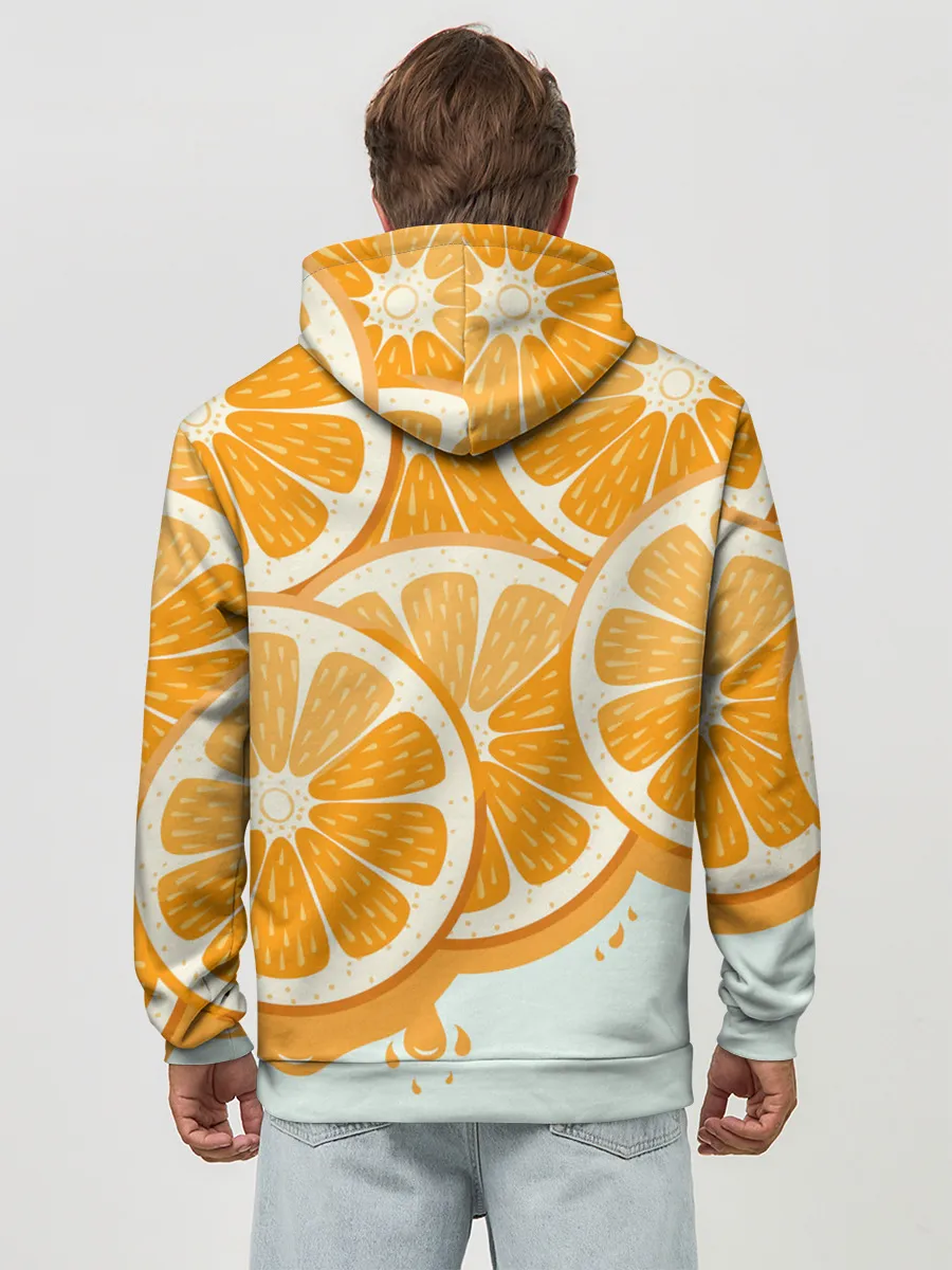 Худи мужской база хлопок / АПЕЛЬСИН | ORANGE