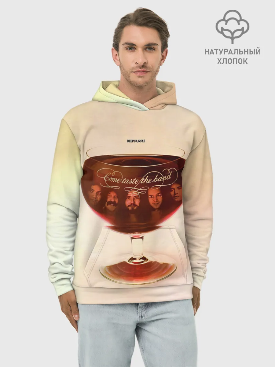 Худи мужской база хлопок / Come Taste the Band - Deep Purple