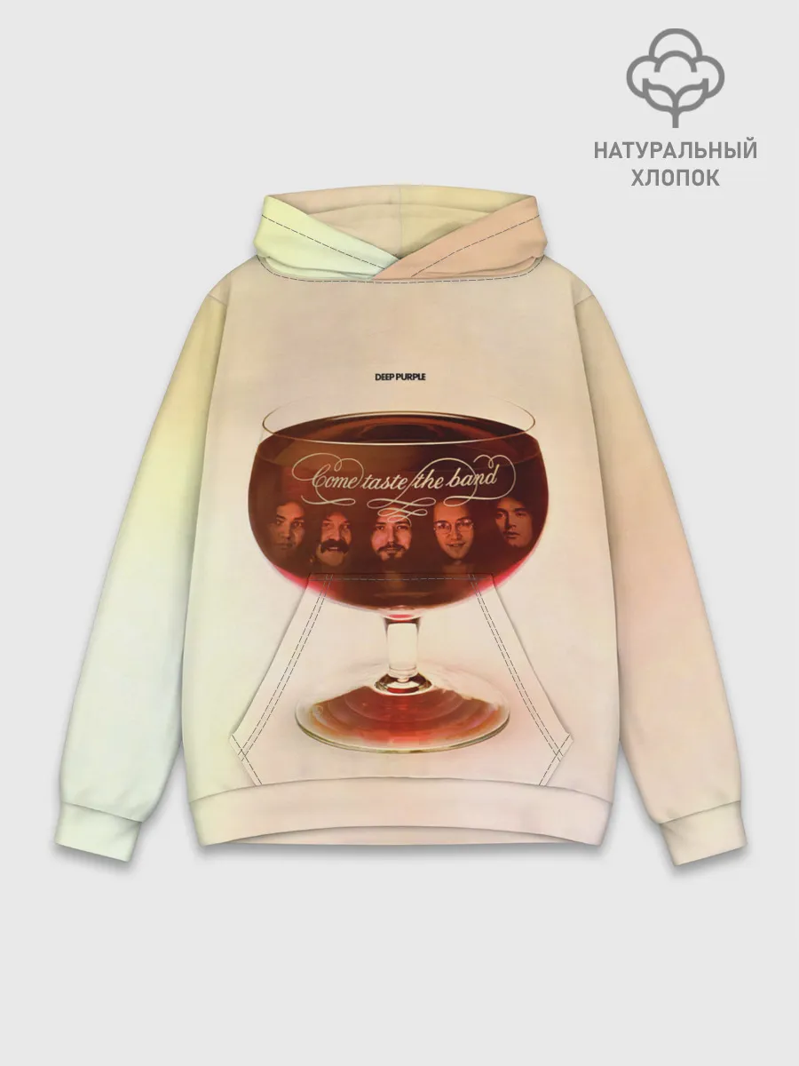 Худи мужской база хлопок / Come Taste the Band - Deep Purple