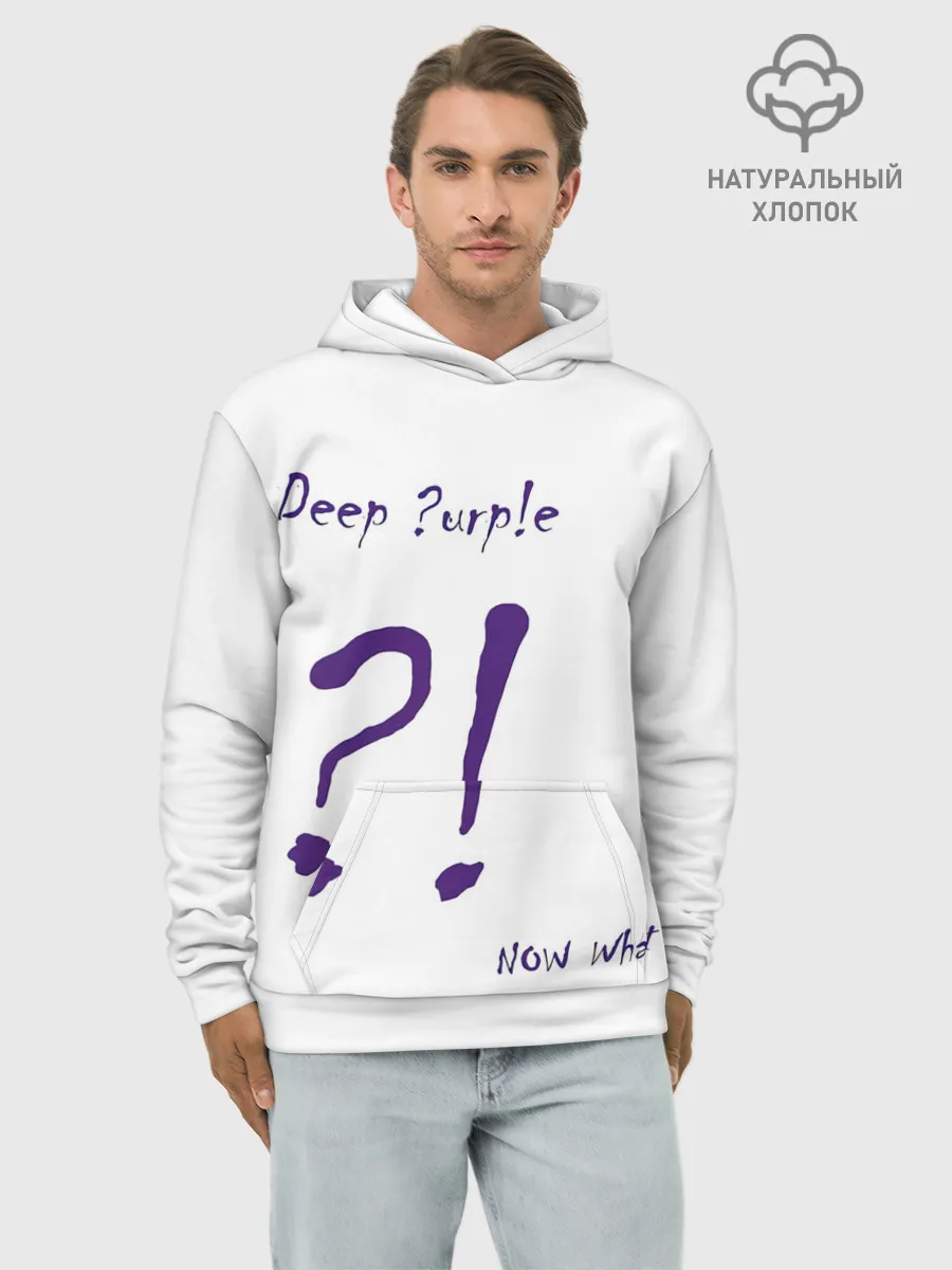 Худи мужской база хлопок / Now What?! Deep Purple