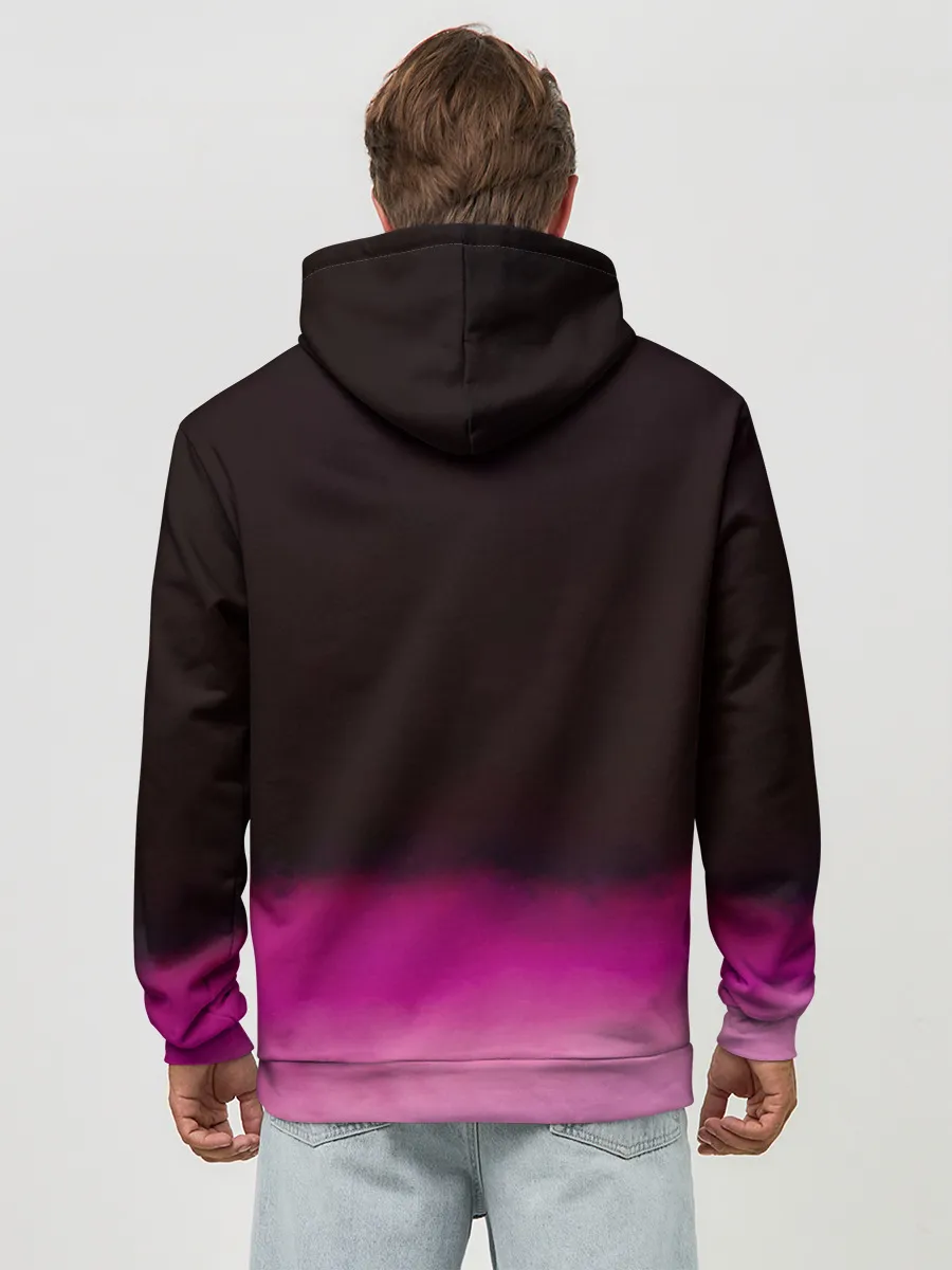 Худи мужской база хлопок / Deep Purple - Burn