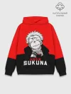 Худи мужской база хлопок / SUKUNA Jujutsu Kaisen
