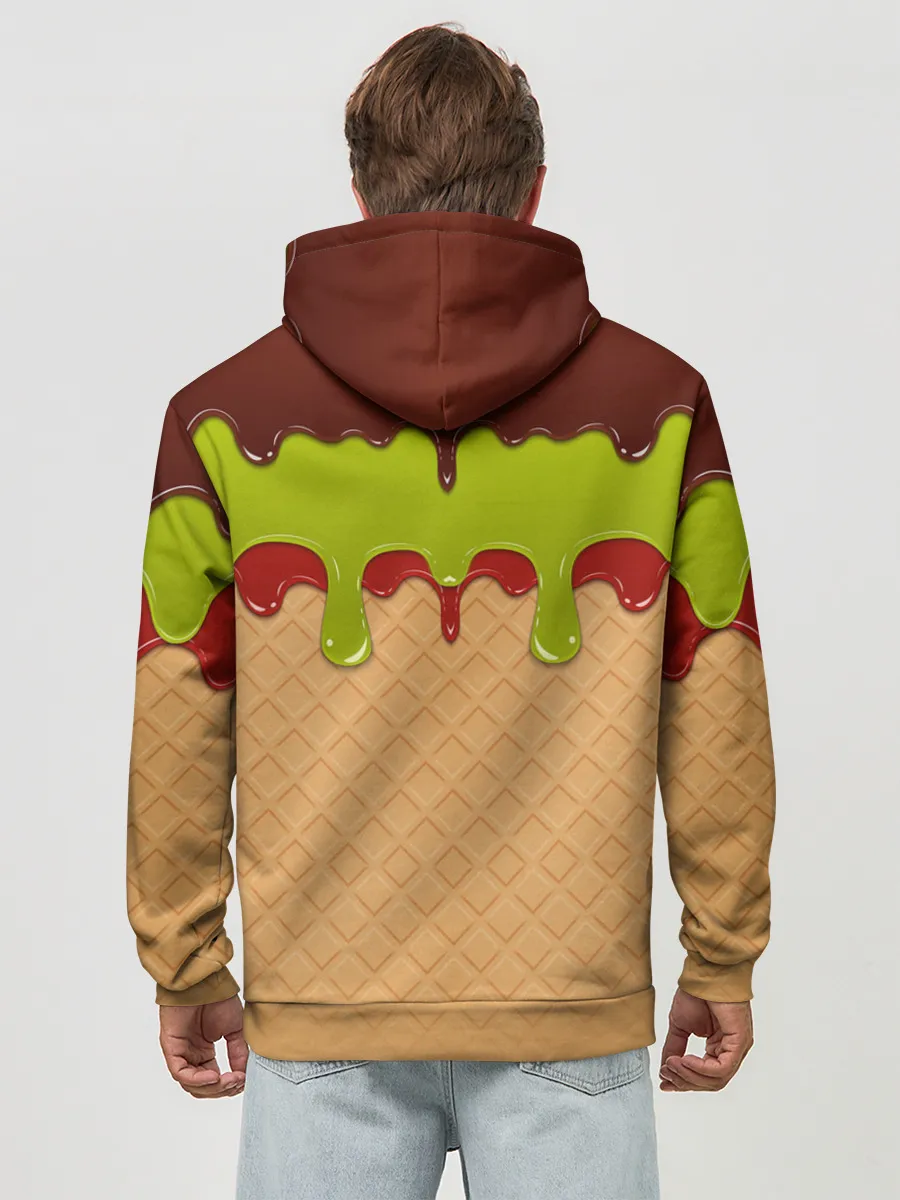 Худи мужской база хлопок / Мороженое | Ice Scream