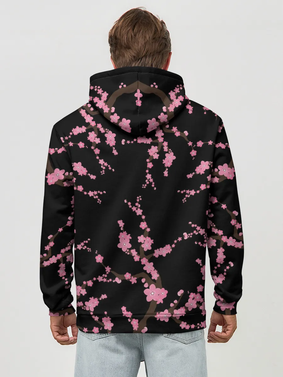 Худи мужской база хлопок / Сакура | Япония | Japan