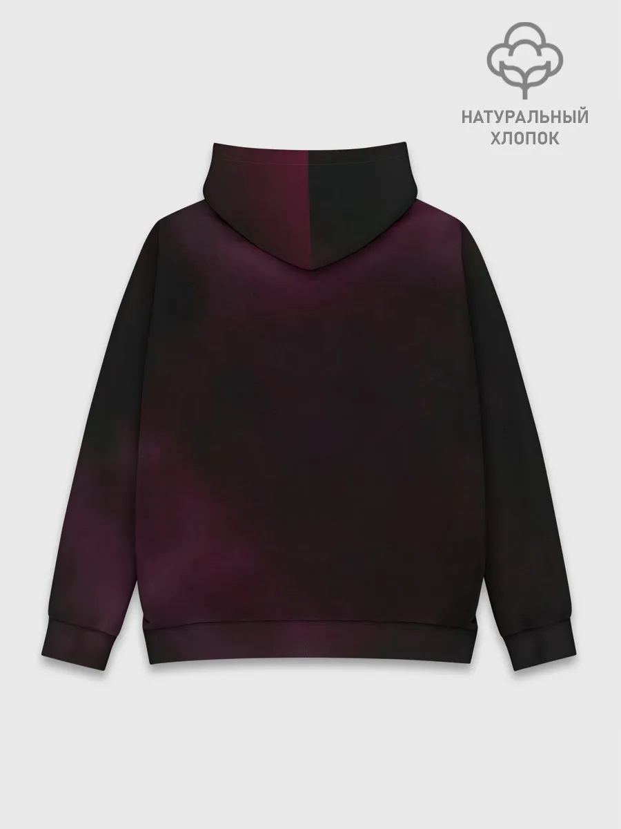 Худи мужской база хлопок / Pink MGK