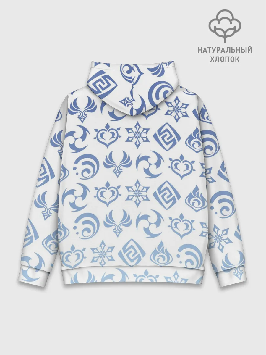 Худи мужской база хлопок / КАМИСАТО АЯКА | КРИО