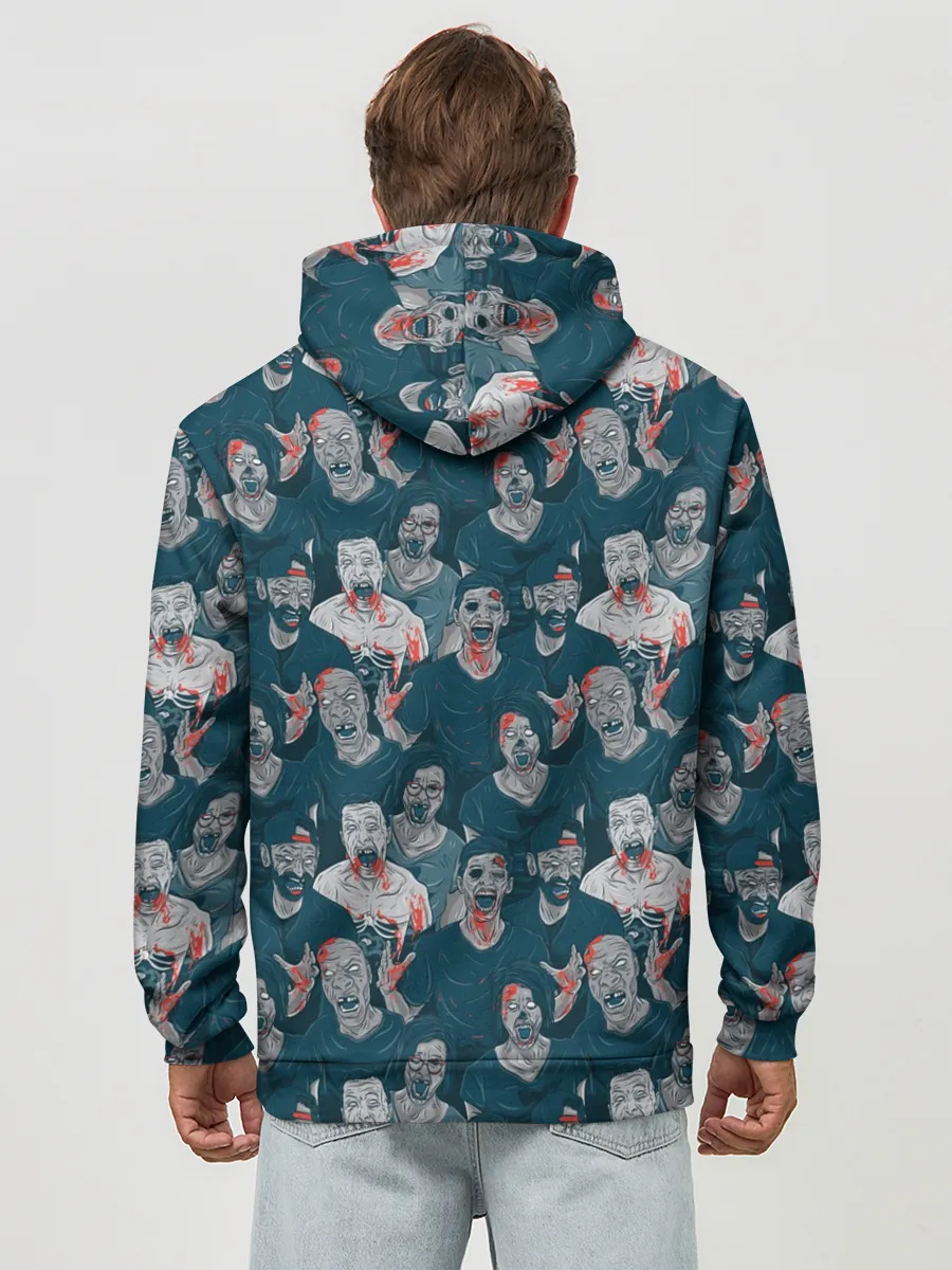 Худи мужской база хлопок / Живые Мертвецы