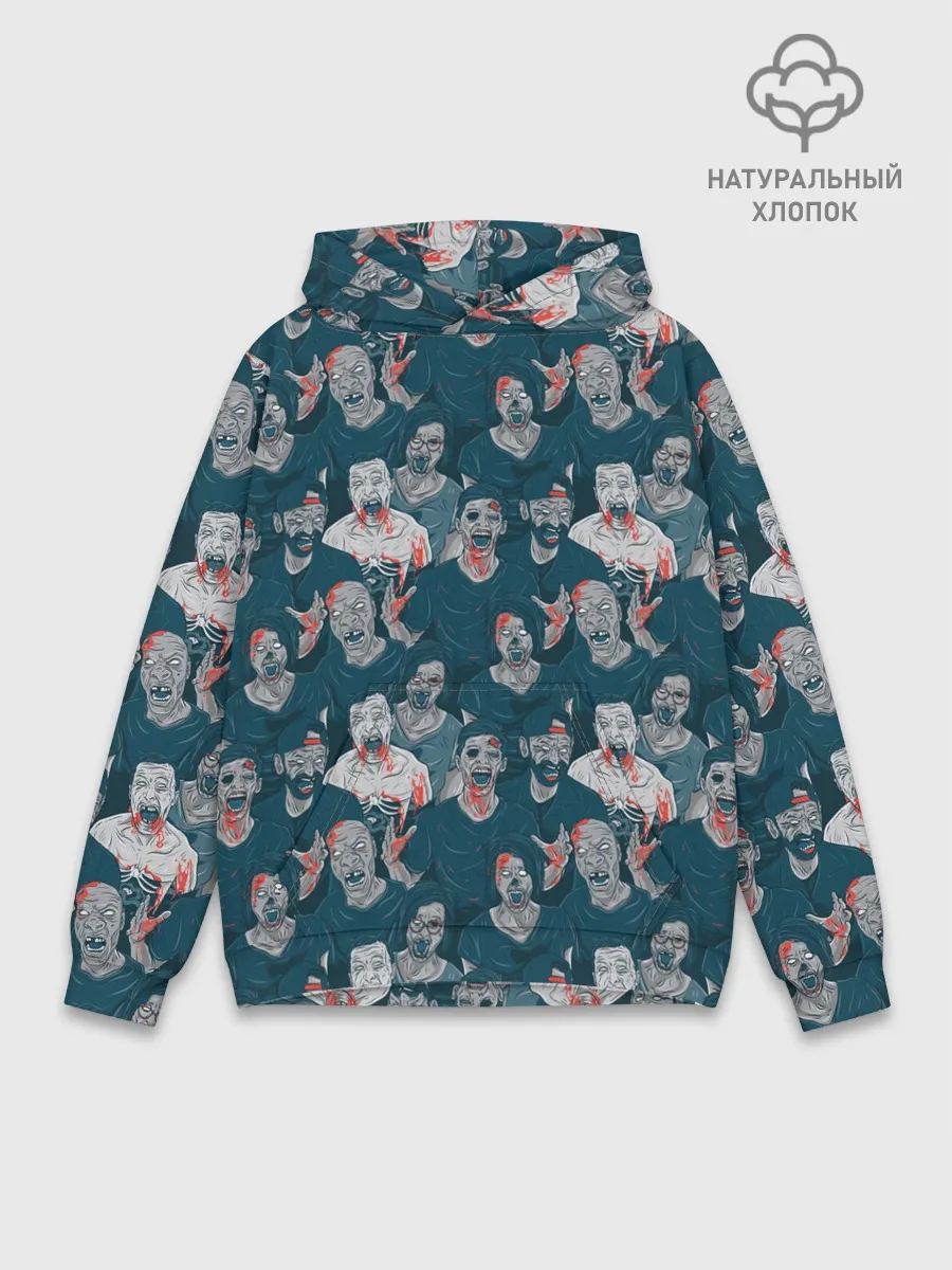 Худи мужской база хлопок / Живые Мертвецы