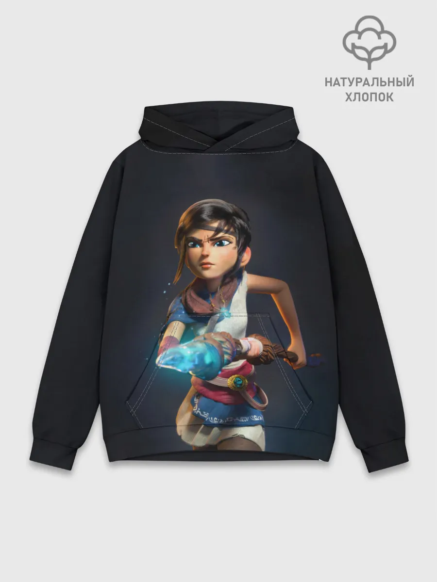 Худи мужской база хлопок / Боевитая Кена