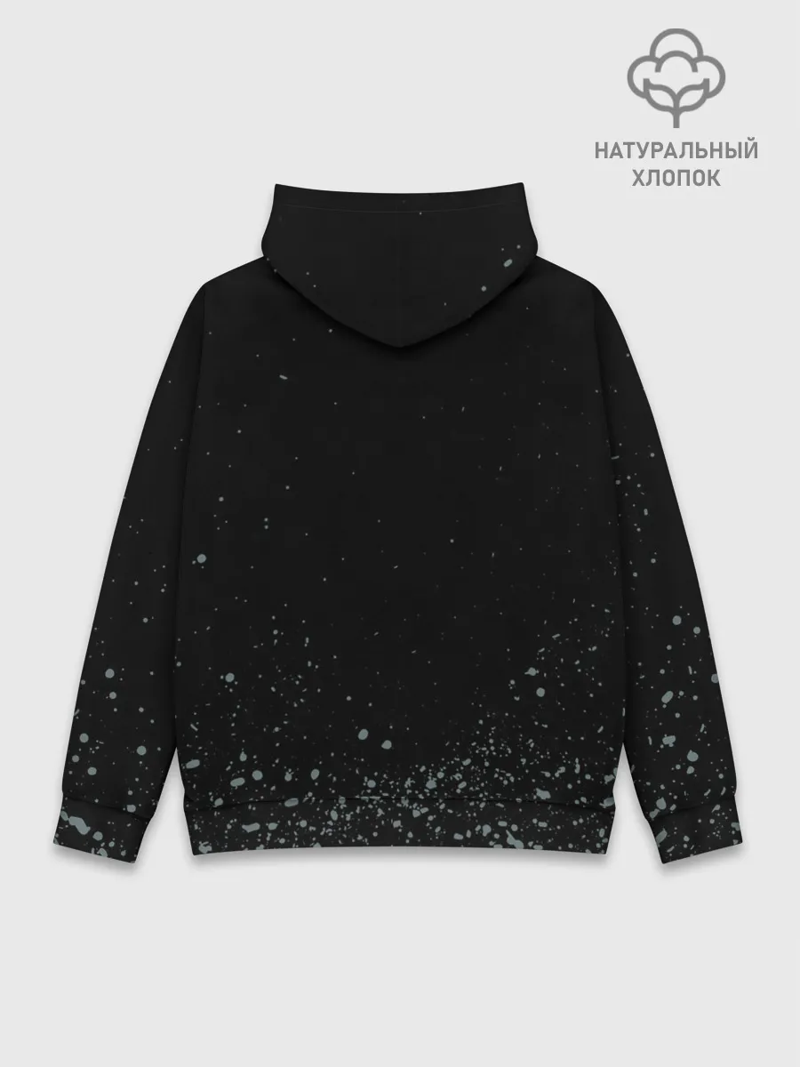 Худи мужской база хлопок / РУСИЧ | РУНЫ | RUNES