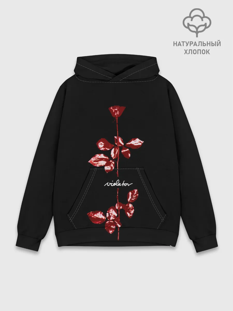 Худи мужской база хлопок / Violator - Depeche Mode