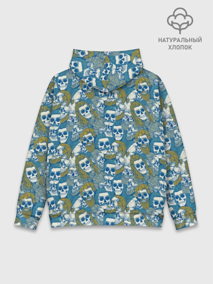 Худи мужской база хлопок / Стильные Мертвецы