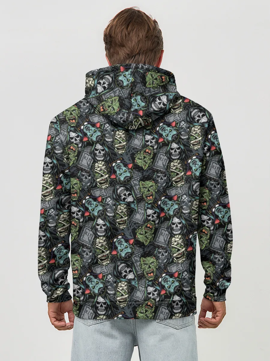 Худи мужской база хлопок / Мертвецы