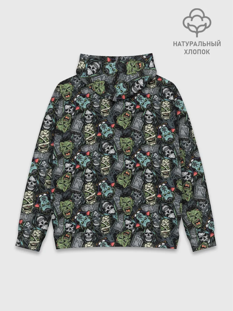 Худи мужской база хлопок / Мертвецы