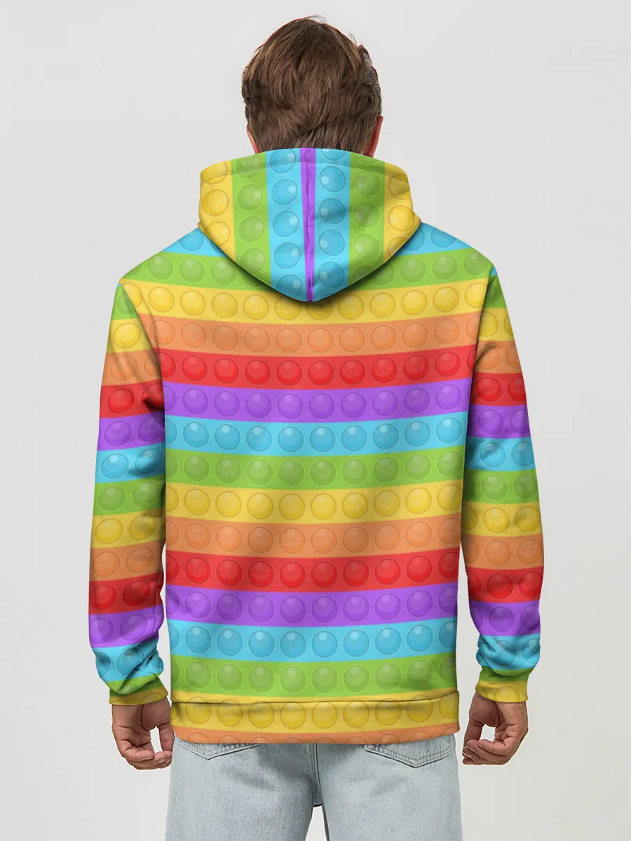 Худи мужской база хлопок / POP IT - SIMPLE DIMPL