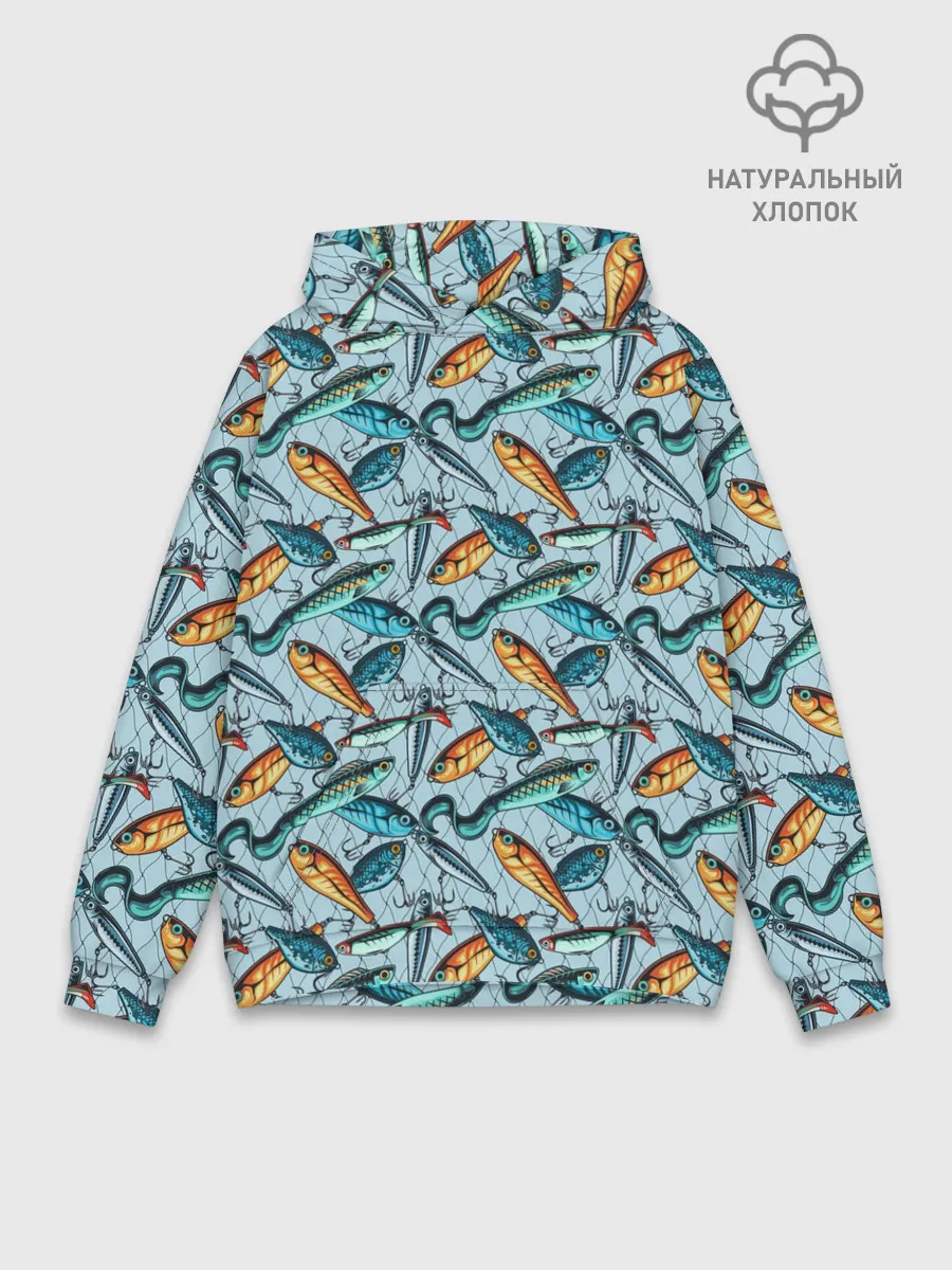 Худи мужской база хлопок / Воблеры