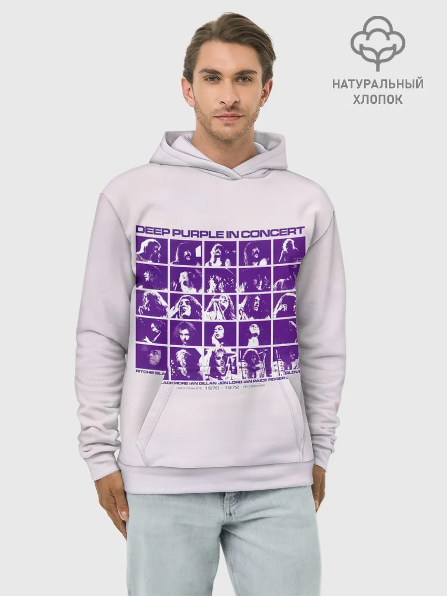 Худи мужской база хлопок / Deep Purple in Concert