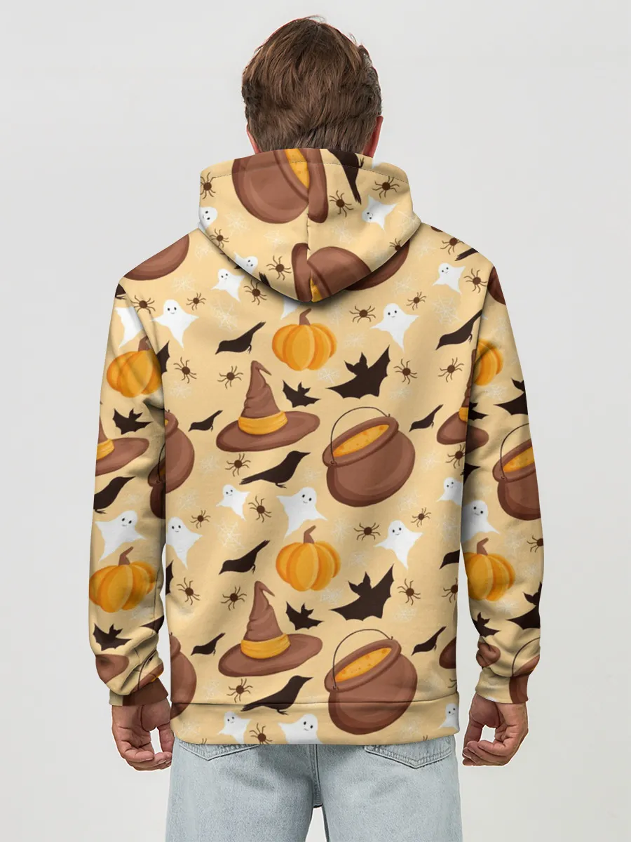 Худи мужской база хлопок / Хеллоуин у ведьмы