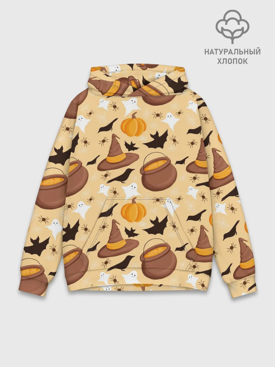 Худи мужской база хлопок / Хеллоуин у ведьмы