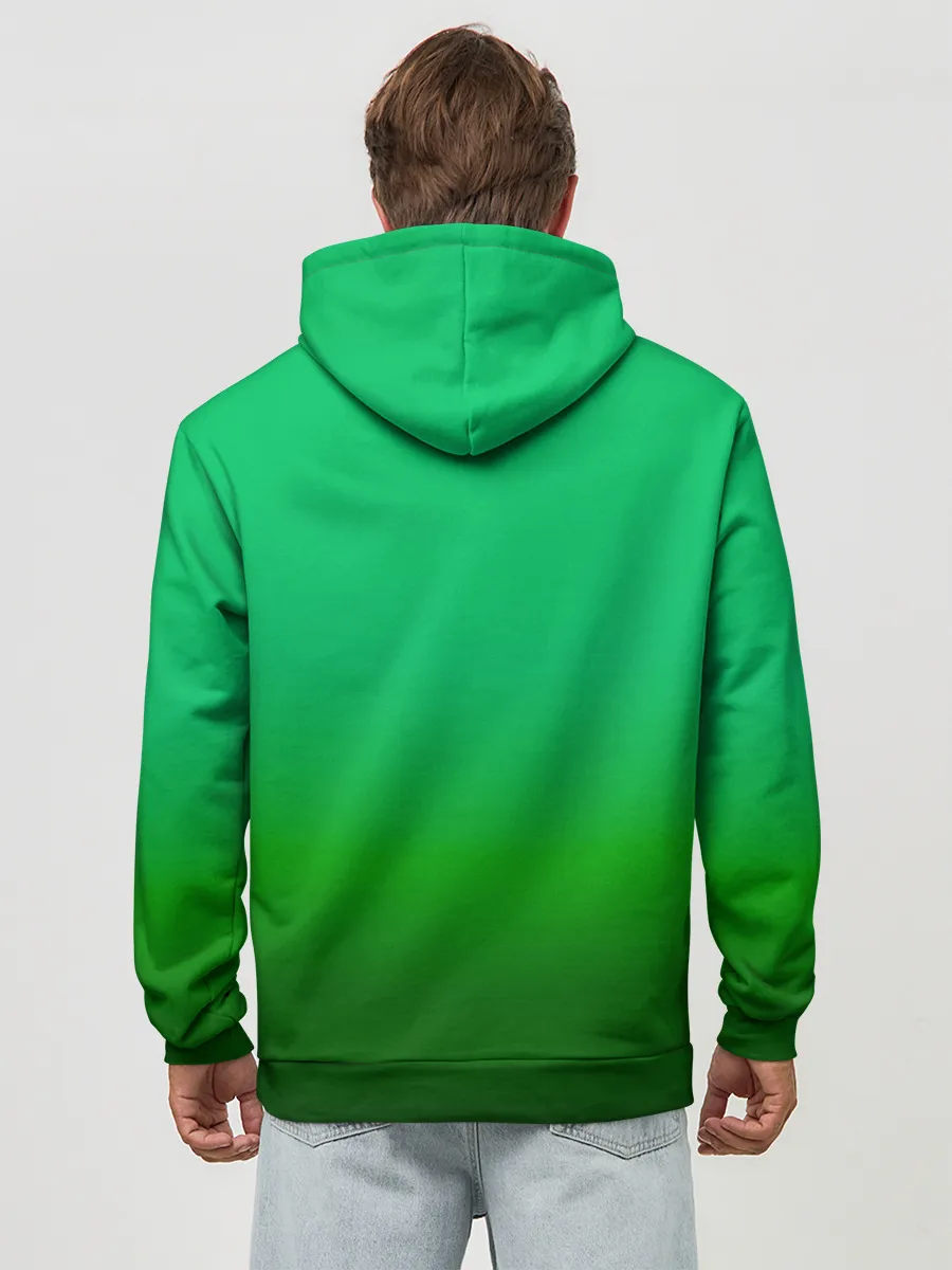 Худи мужской база хлопок / BMW GREEN STYLE