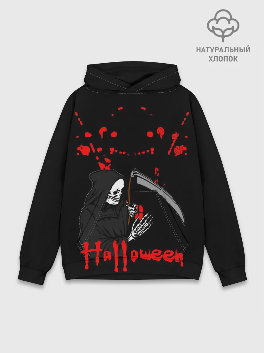 Худи мужской база хлопок / Halloween Thriller