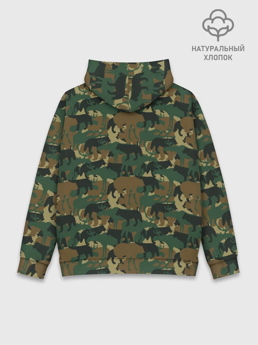 Худи мужской база хлопок / Охотник