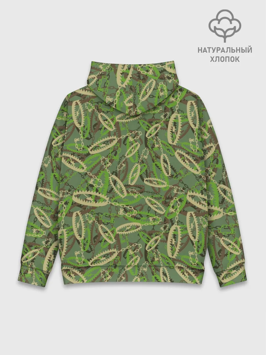 Худи мужской база хлопок / Капканы