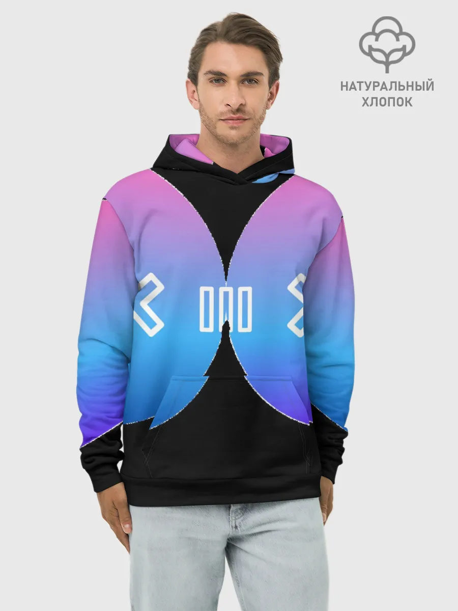 Худи мужской база хлопок / G&M