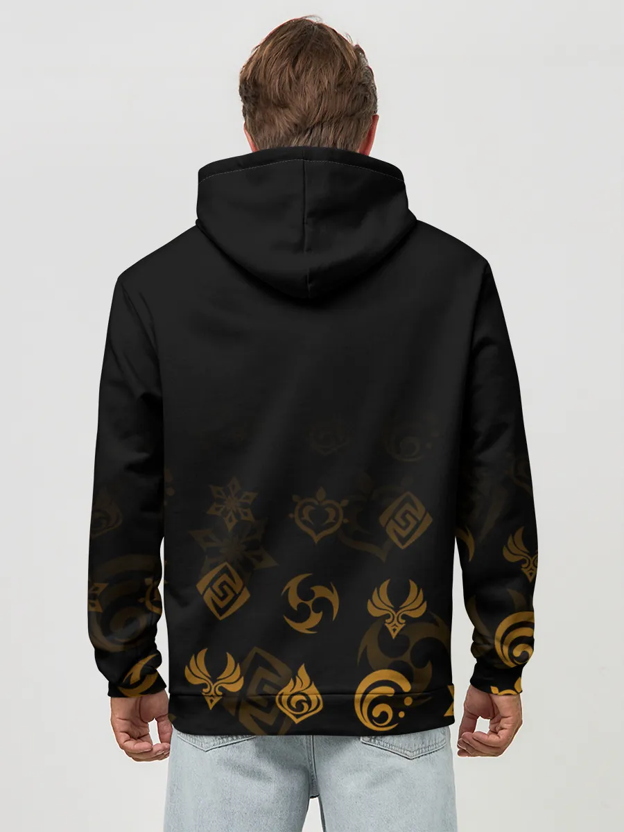 Худи мужской база хлопок / Нин Гуан / Genshin Impact